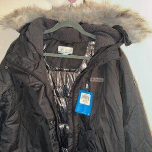 Columbia Suttle Mountain Jacket, New with Tags, Black, Size XL